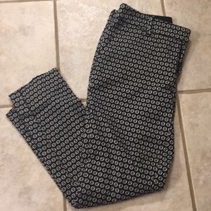 Patterned cropped pant